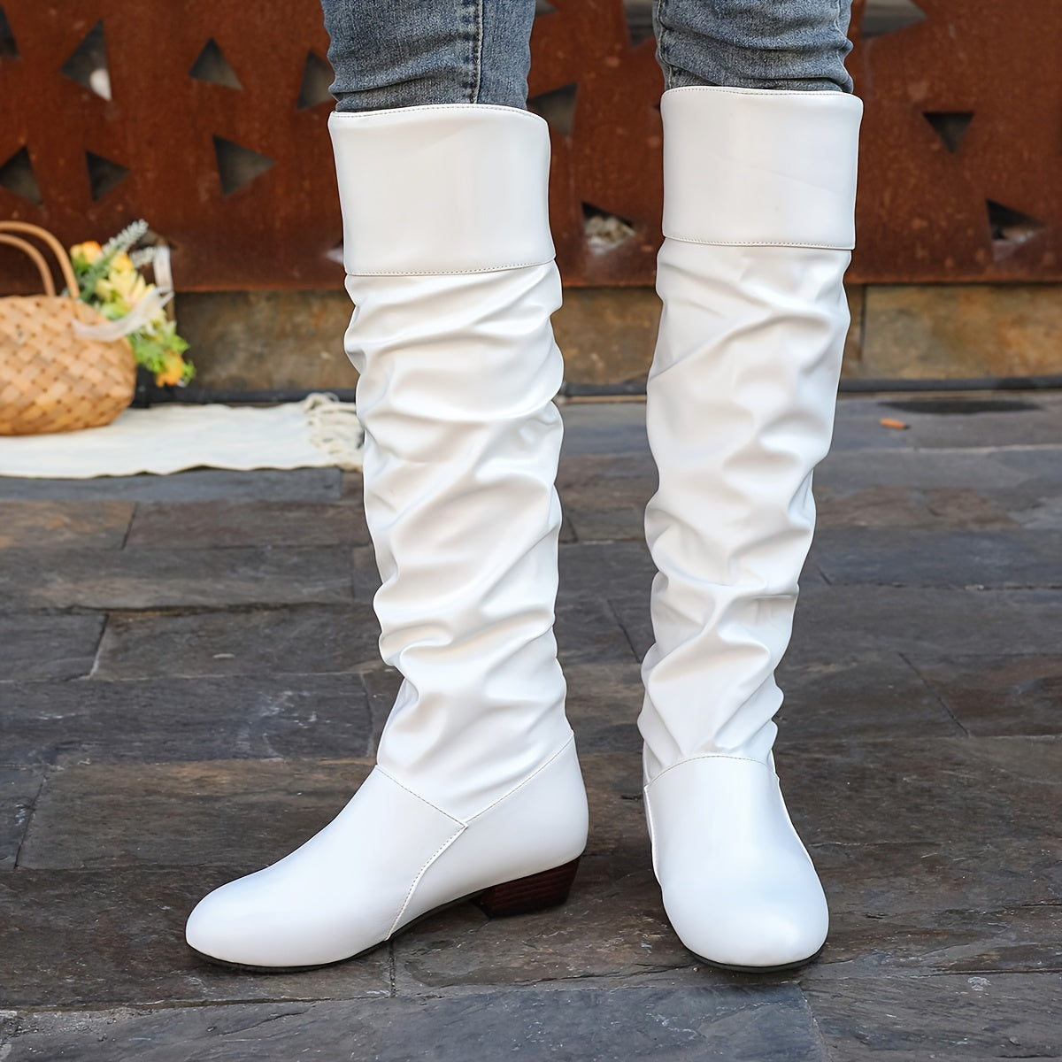 Women's Slouch Knee-High Boots