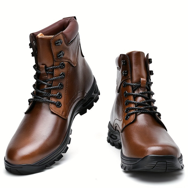 Men's Lace-Up Ankle Boots