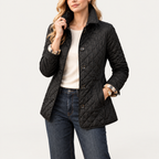 Emilia quilted mid-season jacket