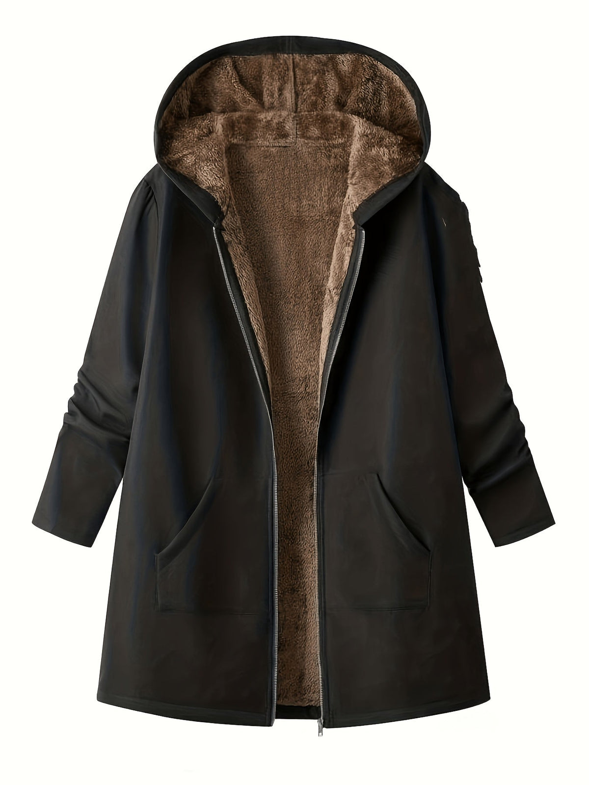Women's Hooded Longline Coat