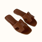 Aurelia | H-Strap Low-Heel Sandals