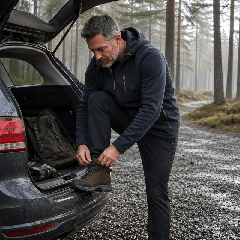 Drax | Fleece-Lined Hooded Jacket