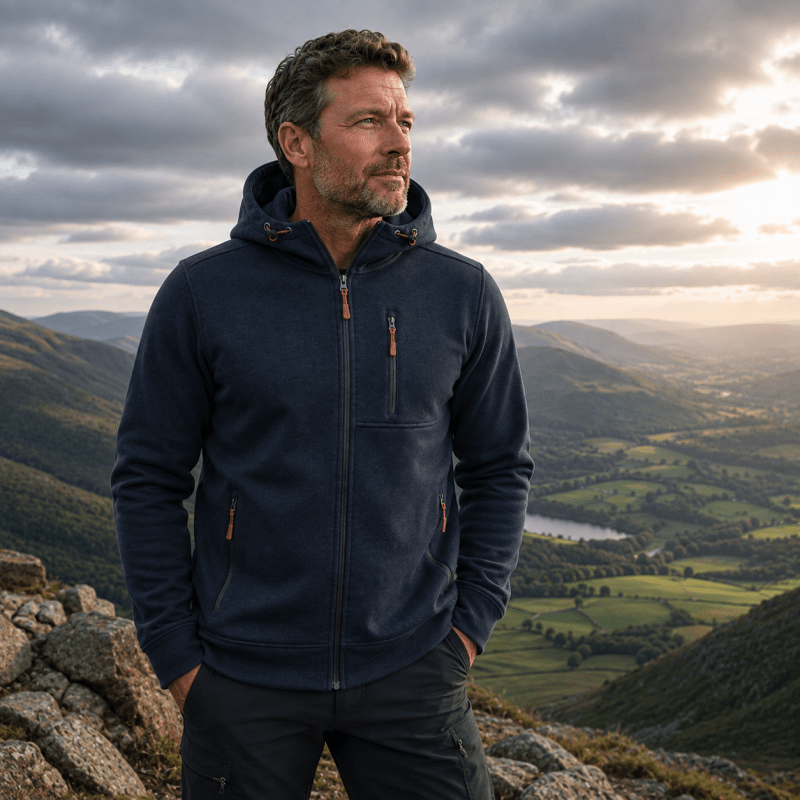 Drax | Fleece-Lined Hooded Jacket