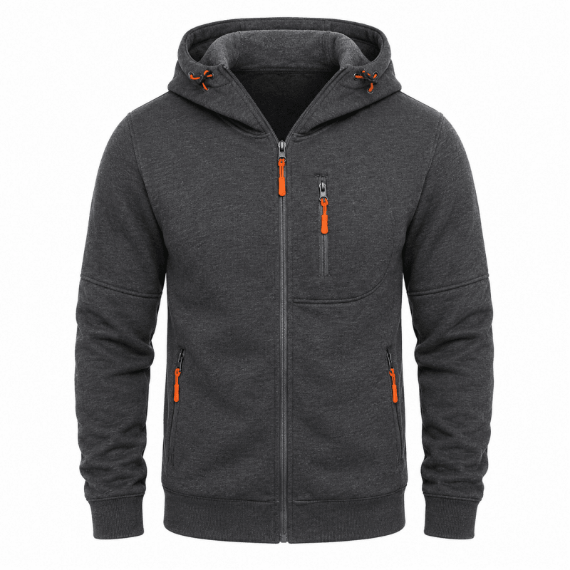 Drax | Fleece-Lined Hooded Jacket