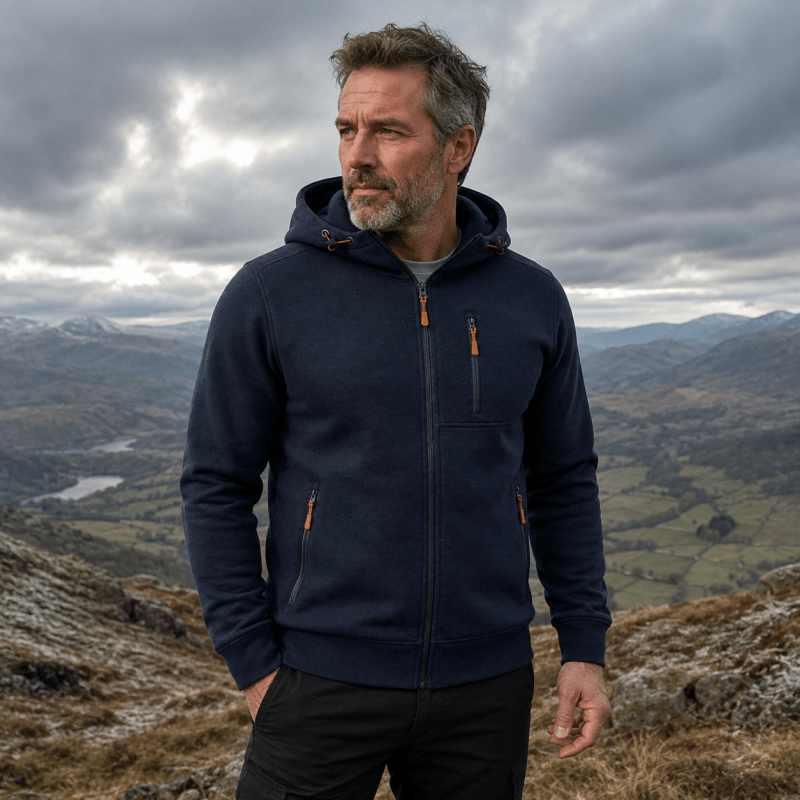 Drax | Fleece-Lined Hooded Jacket