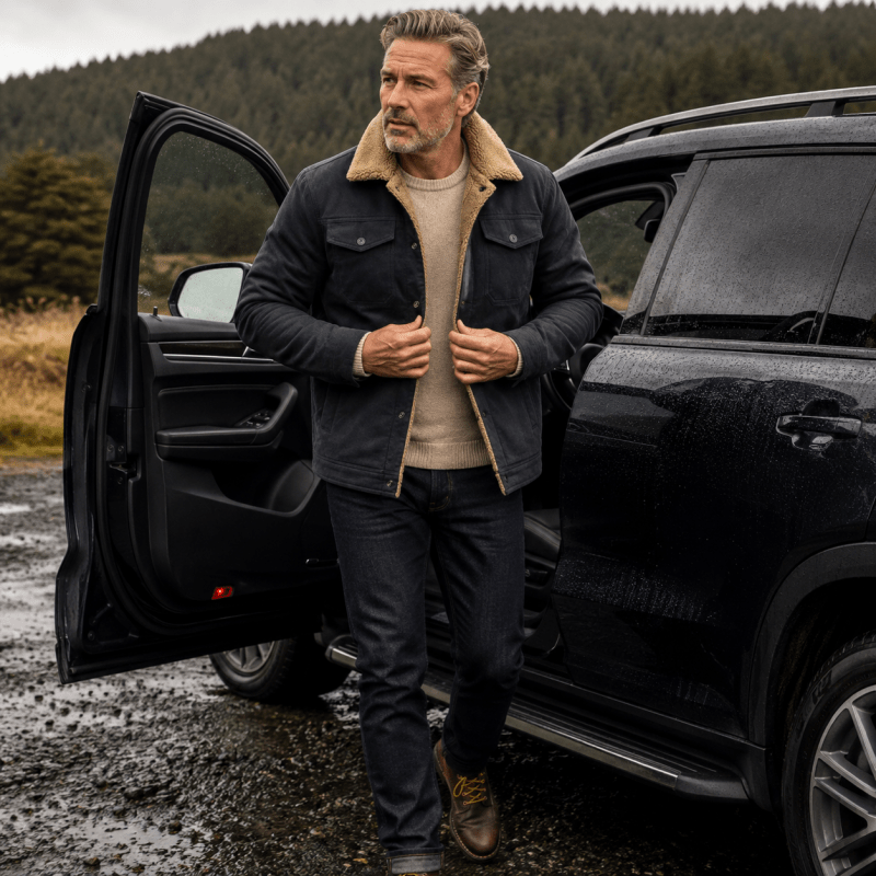 Huntsman | Borg-Collar Jacket