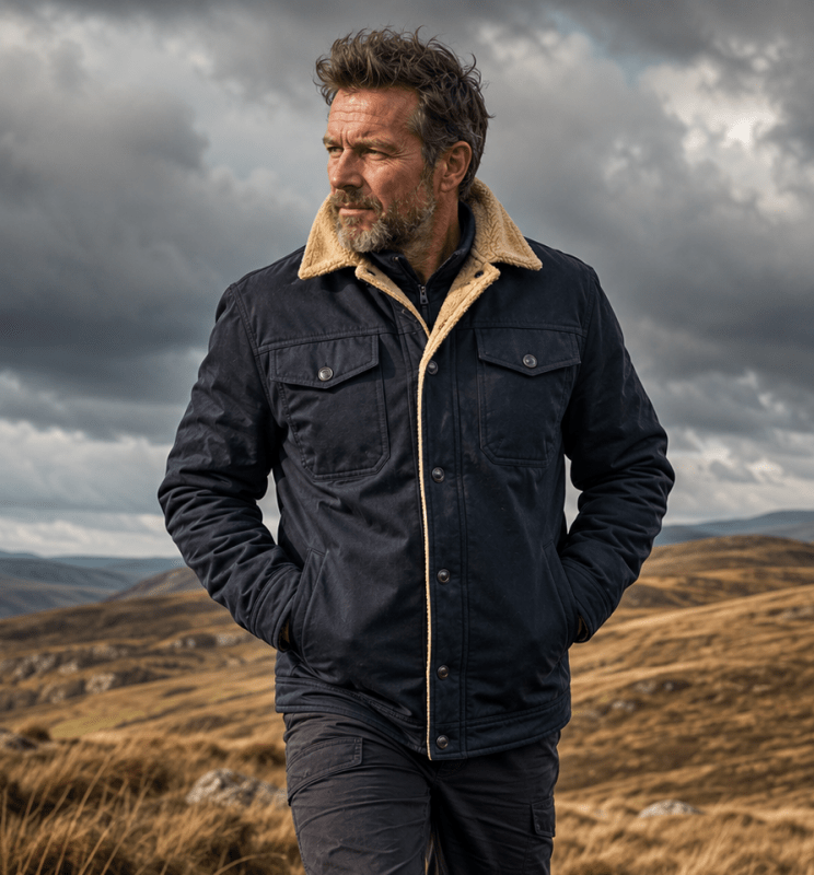 Huntsman | Borg-Collar Jacket