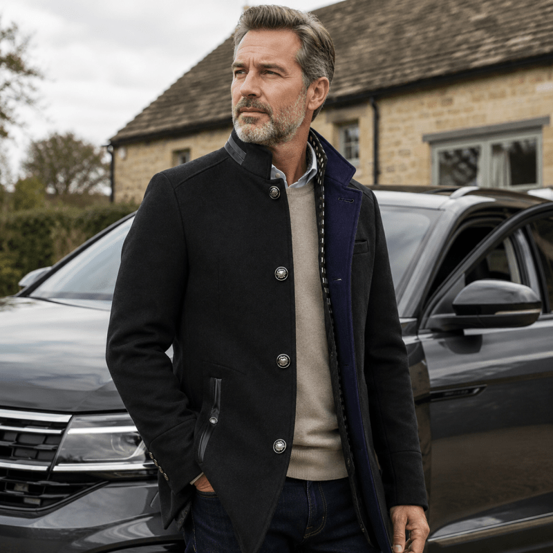 Knightsman | Double-Breasted Pea Coat