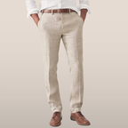 Men's Regular-Fit Trousers - Straight-Leg Everyday Pants