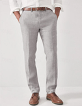 Men's Regular-Fit Trousers - Straight-Leg Everyday Pants