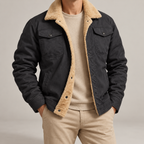 Huntsman borg-collar jacket