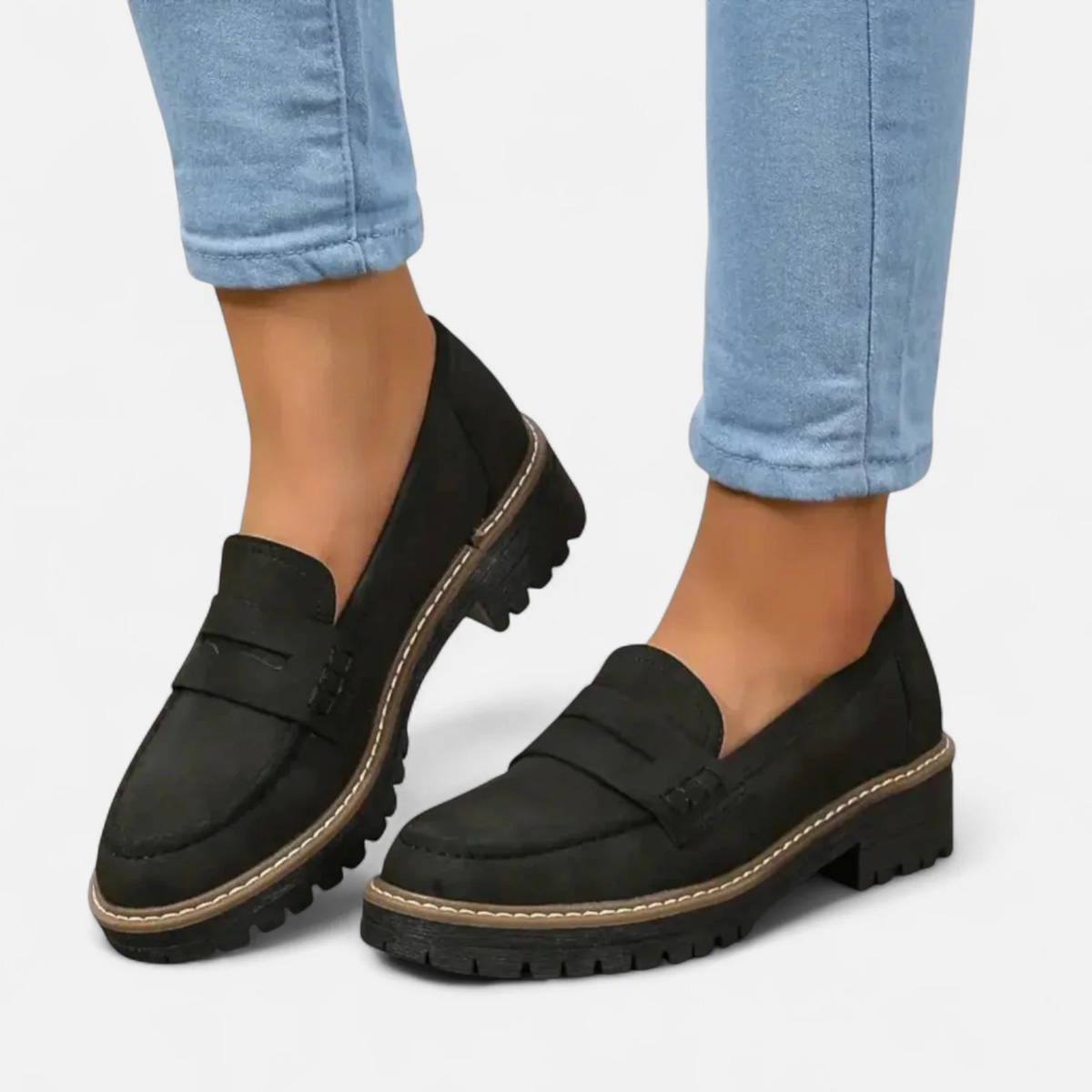 Skylar | Heeled Slip-On Loafers
