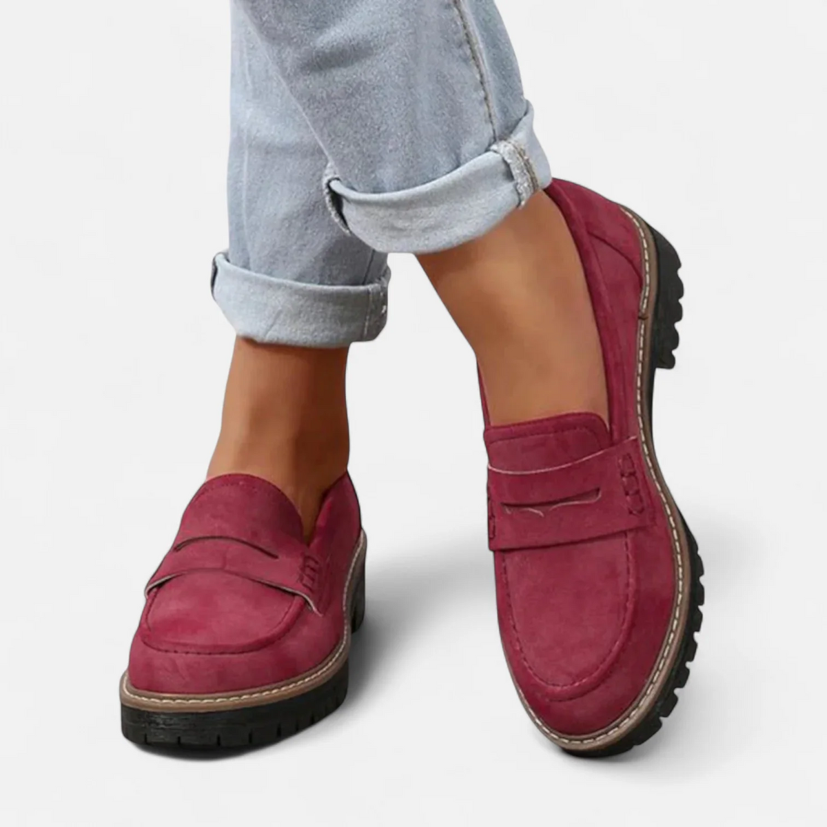Skylar | Heeled Slip-On Loafers