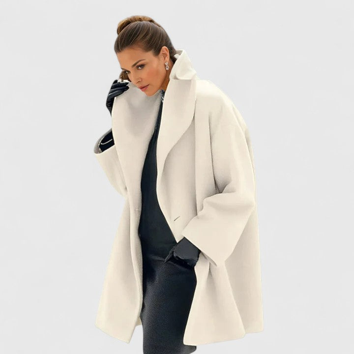 Women's Hooded Coat - Adjustable Winter Outerwear