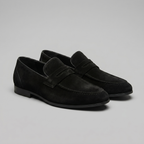 Men's Suede Penny Loafers - Smart Slip-On Shoes