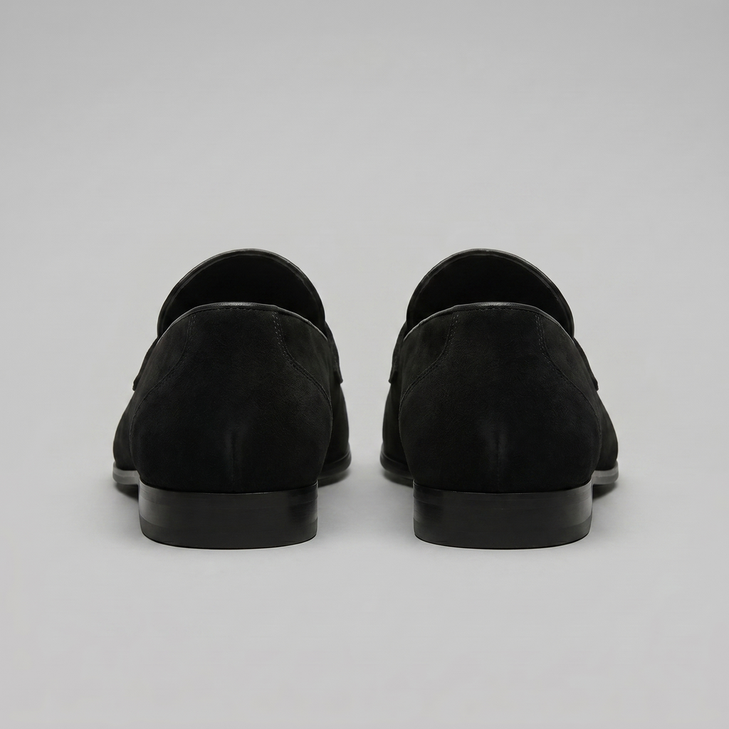 Men's Suede Penny Loafers - Smart Slip-On Shoes