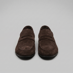 Men's Suede Penny Loafers - Smart Slip-On Shoes