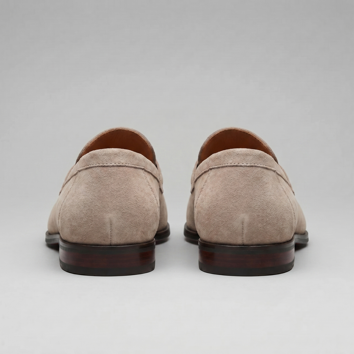 Men's Suede Penny Loafers - Smart Slip-On Shoes