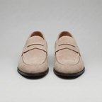 Men's Suede Penny Loafers - Smart Slip-On Shoes