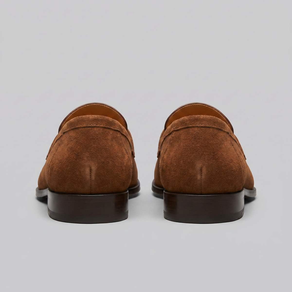 Men's Suede Penny Loafers - Smart Slip-On Shoes