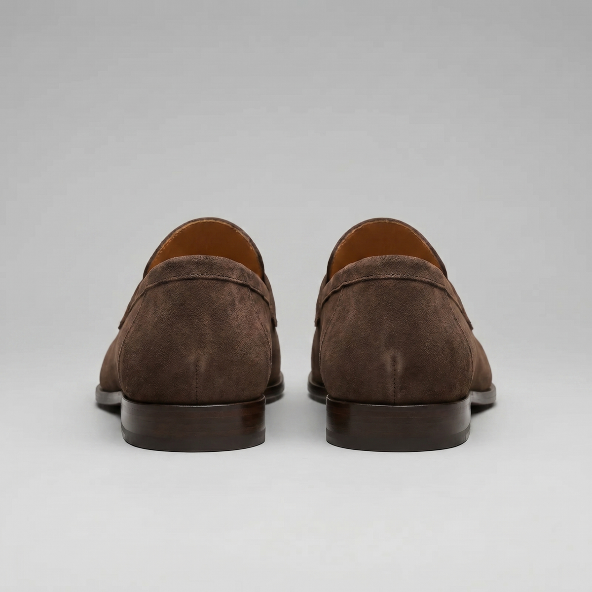 Men's Suede Penny Loafers - Smart Slip-On Shoes