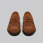 Men's Suede Penny Loafers - Smart Slip-On Shoes