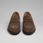 Men's Suede Penny Loafers - Smart Slip-On Shoes