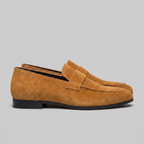 Men's Suede Penny Loafers - Smart Slip-On Shoes