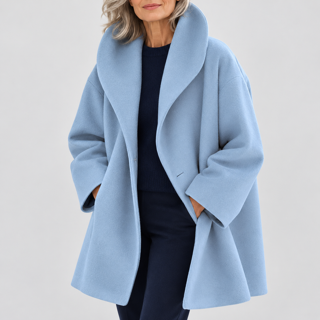 Women's Hooded Coat - Adjustable Winter Outerwear